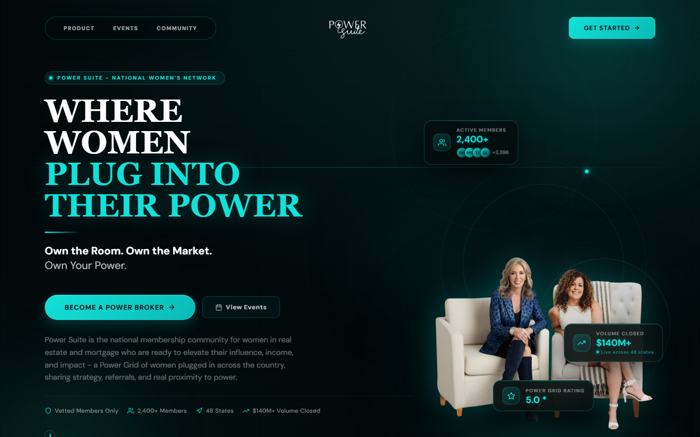 Your Power Suite website